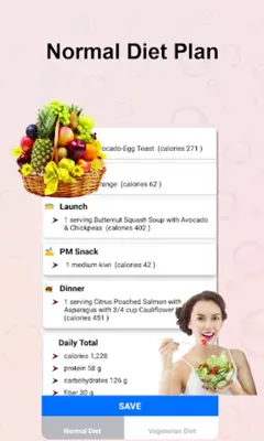 Diet Plan For Weight Loss Heal android App screenshot 0